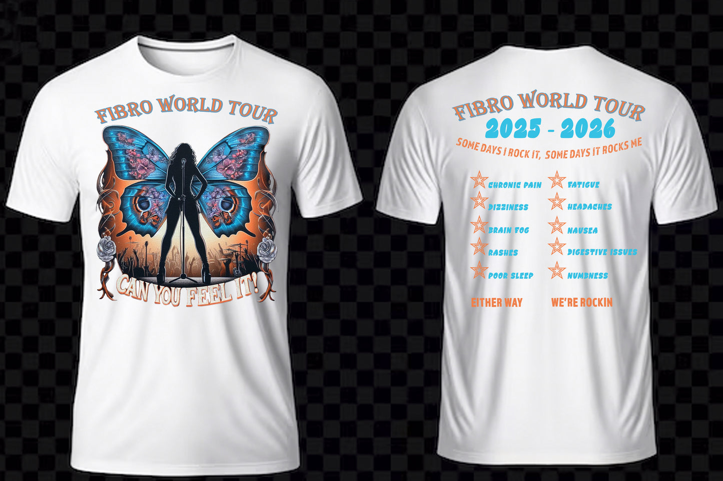 #Fibro World Tour TEE